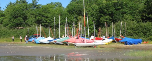 Photo: The Boat Parking Area was Very Crowded this Year
Photographer: Stephen Steel