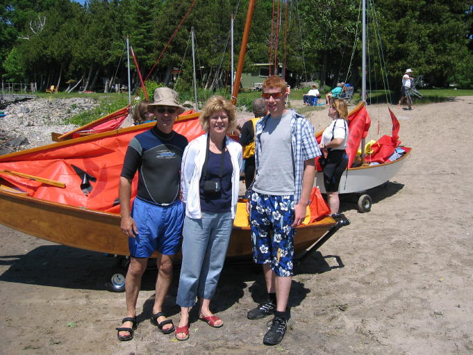 Photo: The Scorns Family: Terry, Gwen and Curtiss
Photographer: John McCulloch
