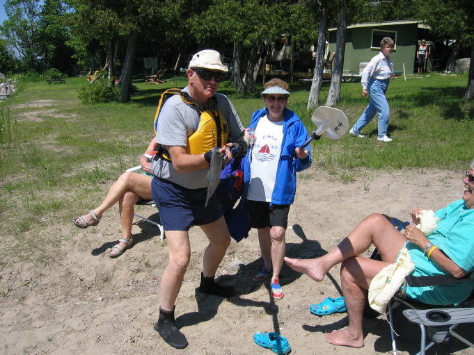 Photo: Peter and Linda Get Ready for a Paddle
Photographer: John McCulloch