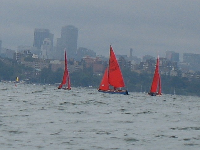 Photo: After the Start of the First Race