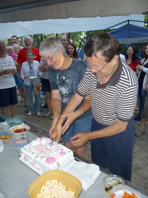 Photo: Cutting the Cake