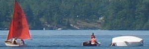 Photo: Capsize Practice Viewed from Shore