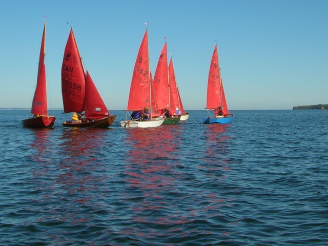 Photo: Don and Steve Decide to Start on Port Tack