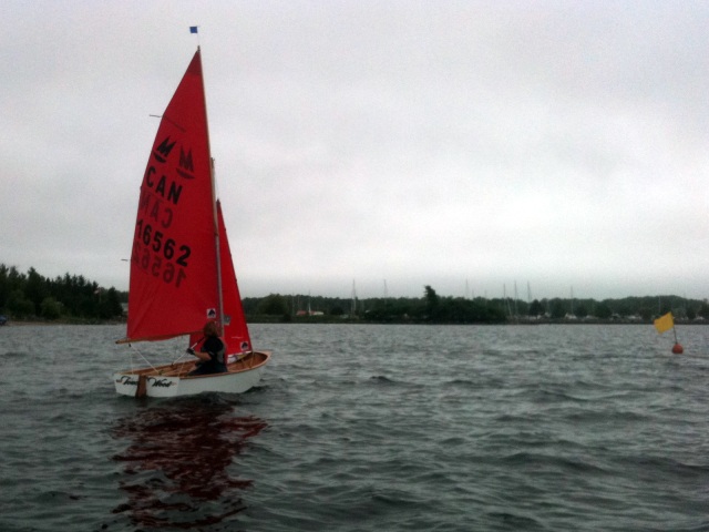 Photo: Heather Sails to the Pin End of the Line