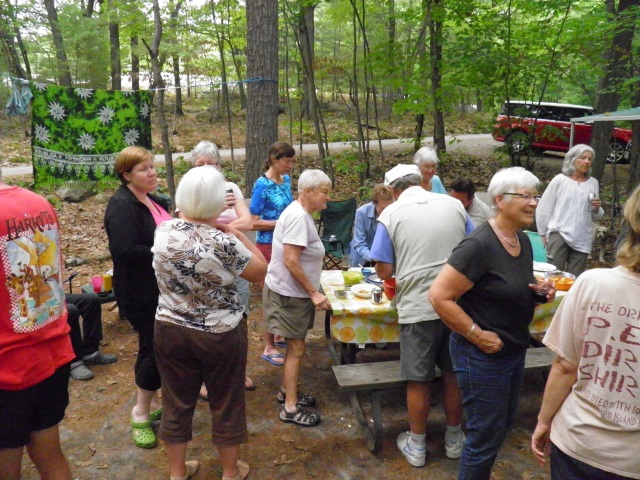 Photo: The Food Table was Popular