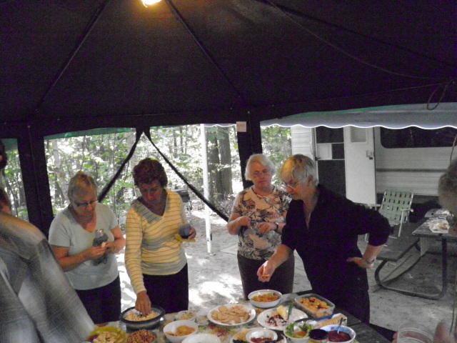 Photo: There was a Tent Just for the Food!
