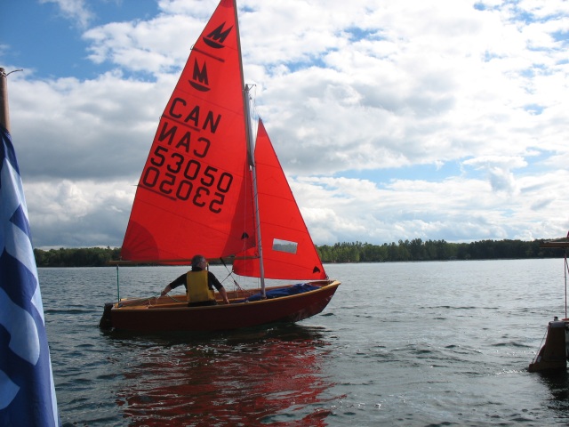 Photo: Steve Sails by the Committee Boat
