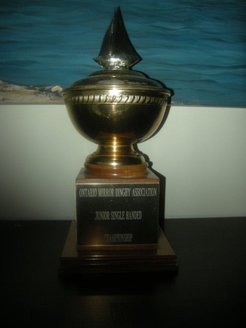 Photo: Junior Single Handed Championship Trophy