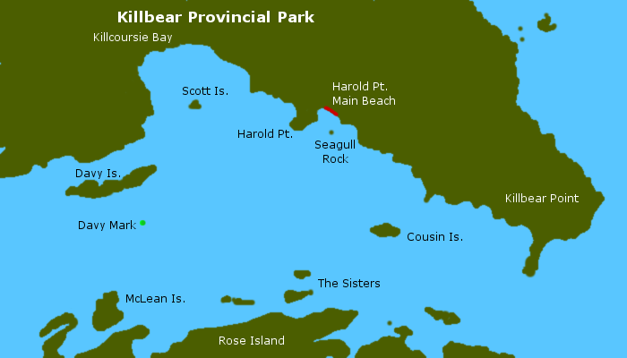 Killbear Provincial Park Map – Zip Code Map